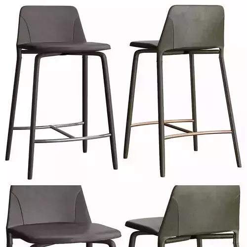 Fiona - Sg Bar Stool low poly 3d model