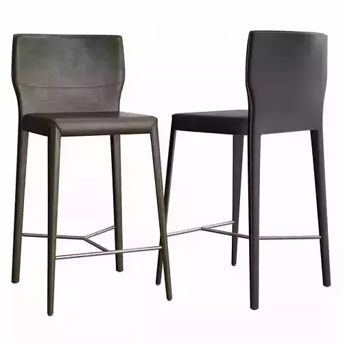 Maryl - Sg Bar Stool low poly 3d model