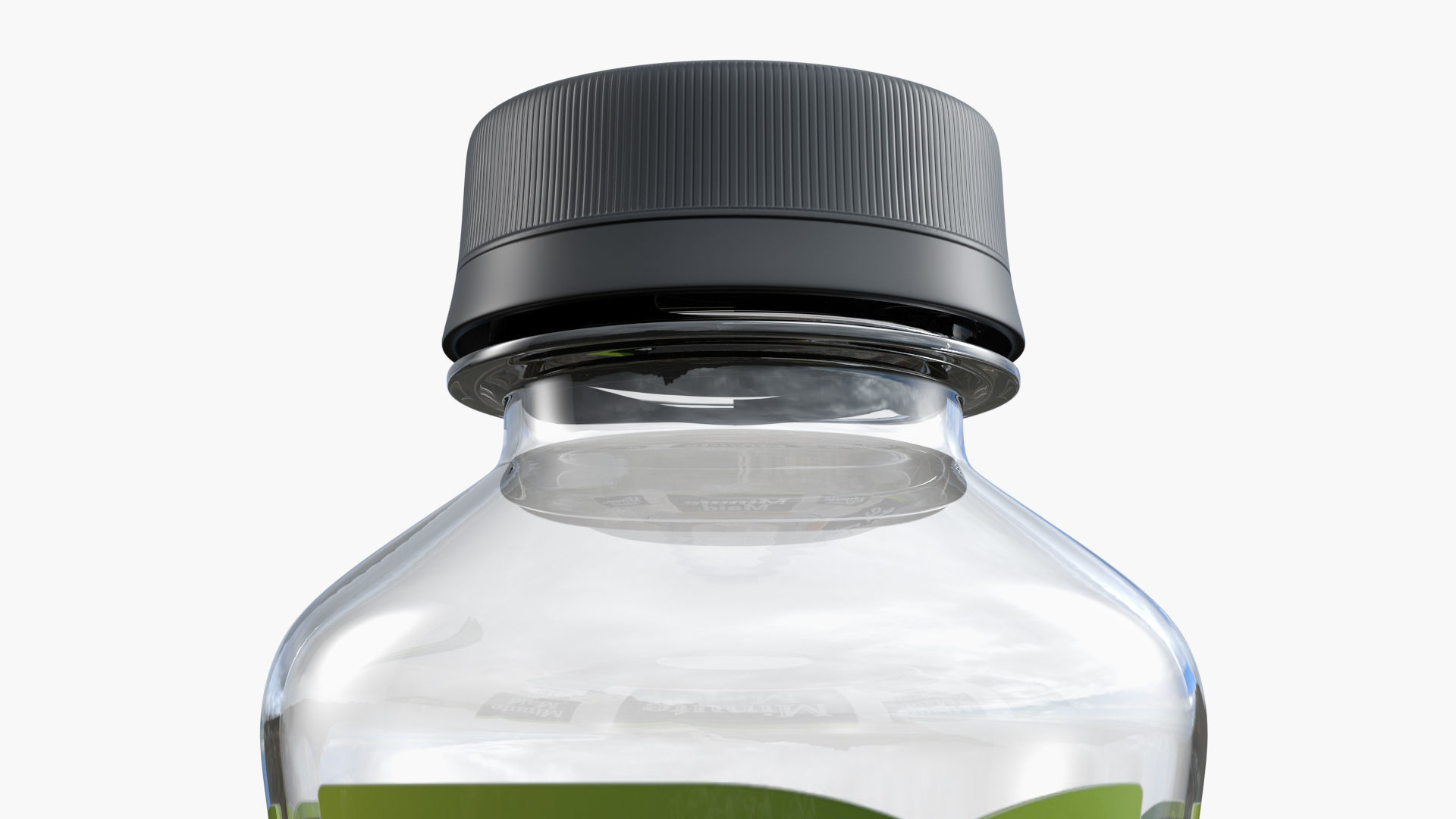 Minute Maid Bottle Low-poly 3D model_4