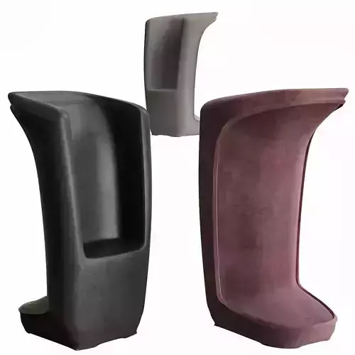 Ufo Bar Stool Vondom low poly 3d model