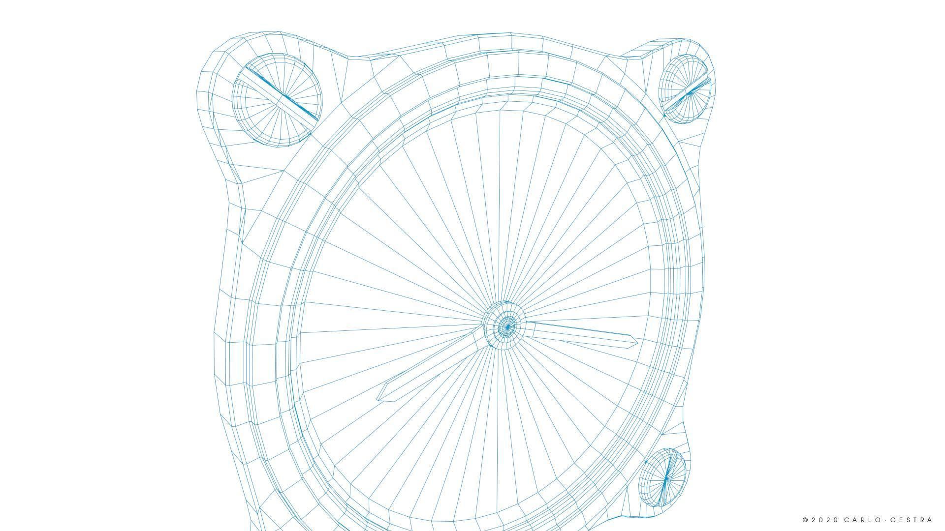 GERMAN PROPELLER PITCH INDICATOR Low-poly 3D model_18