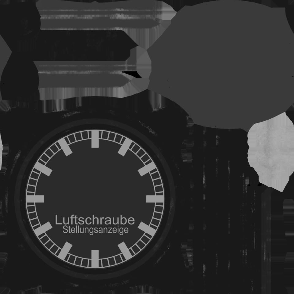 GERMAN PROPELLER PITCH INDICATOR Low-poly 3D model_9