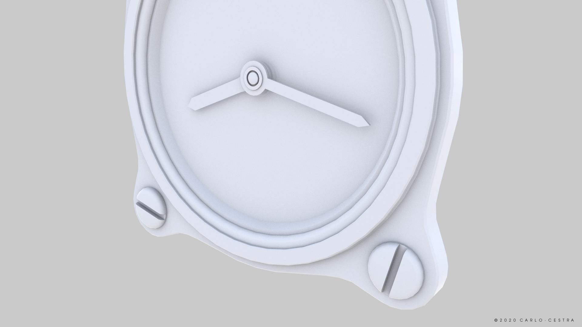 GERMAN PROPELLER PITCH INDICATOR Low-poly 3D model_12