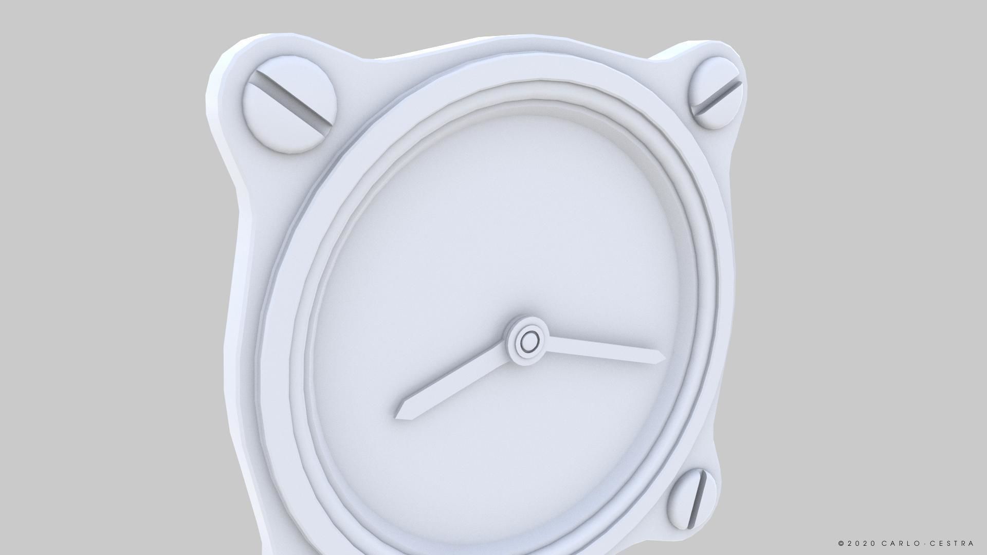 GERMAN PROPELLER PITCH INDICATOR Low-poly 3D model_13