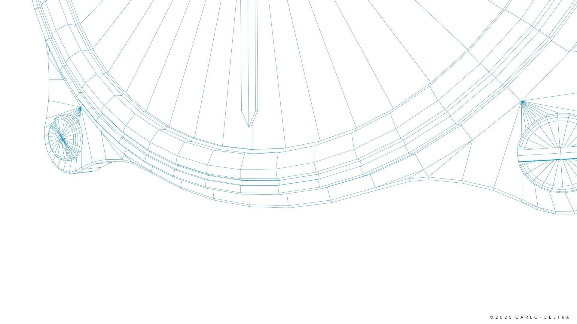 GERMAN TACHOMETER GAUGE Low-poly 3D model_19