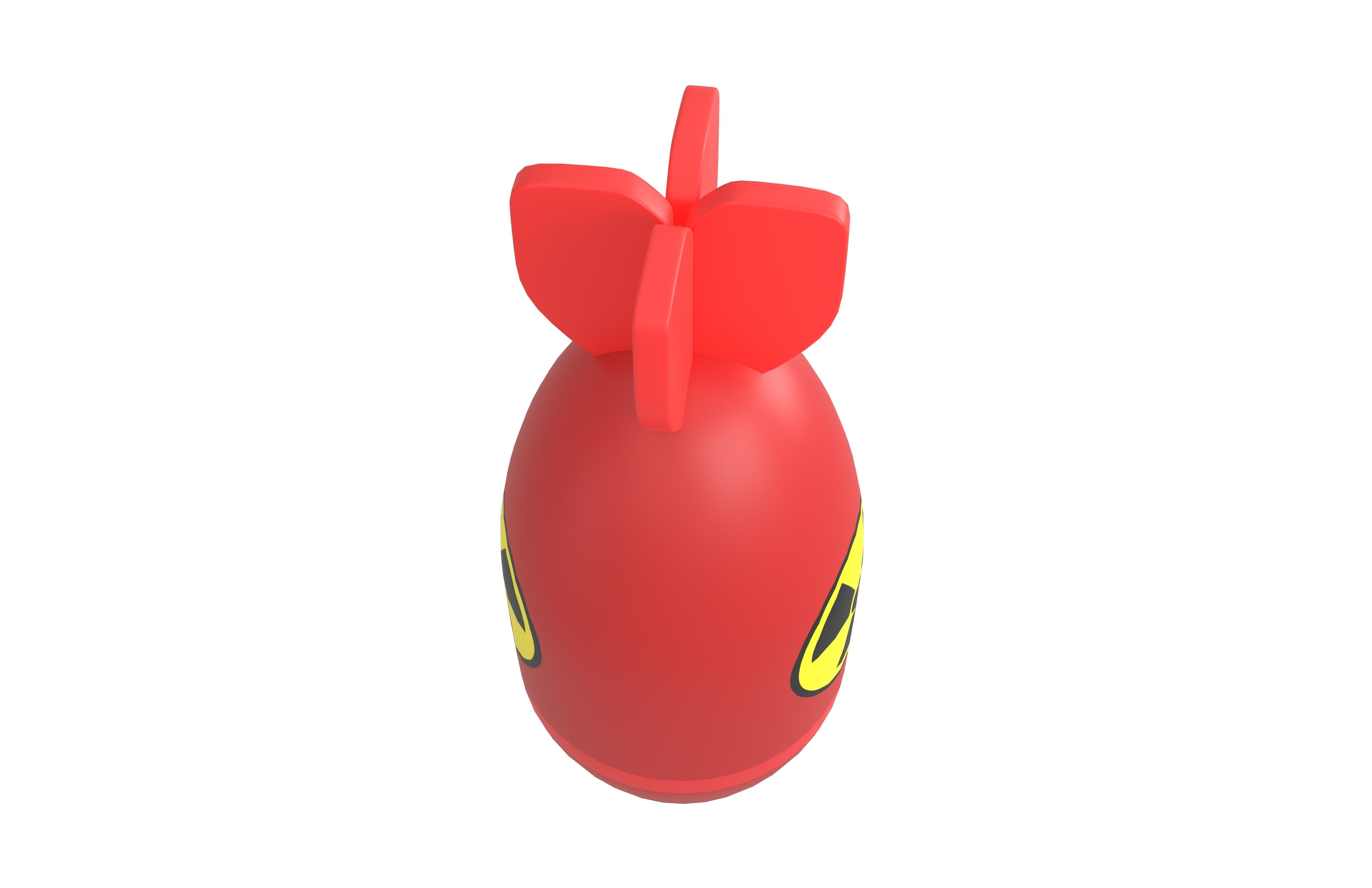 Nuclear Bomb v1 003 Low-poly 3D model_3