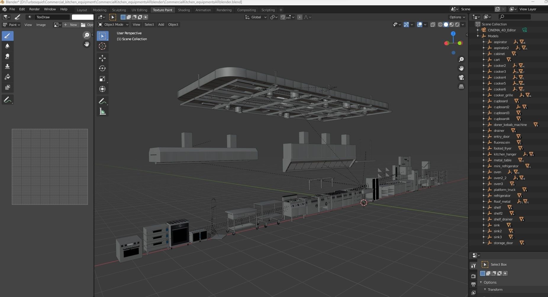 Commercial Kitchen Equipments 3D model_76