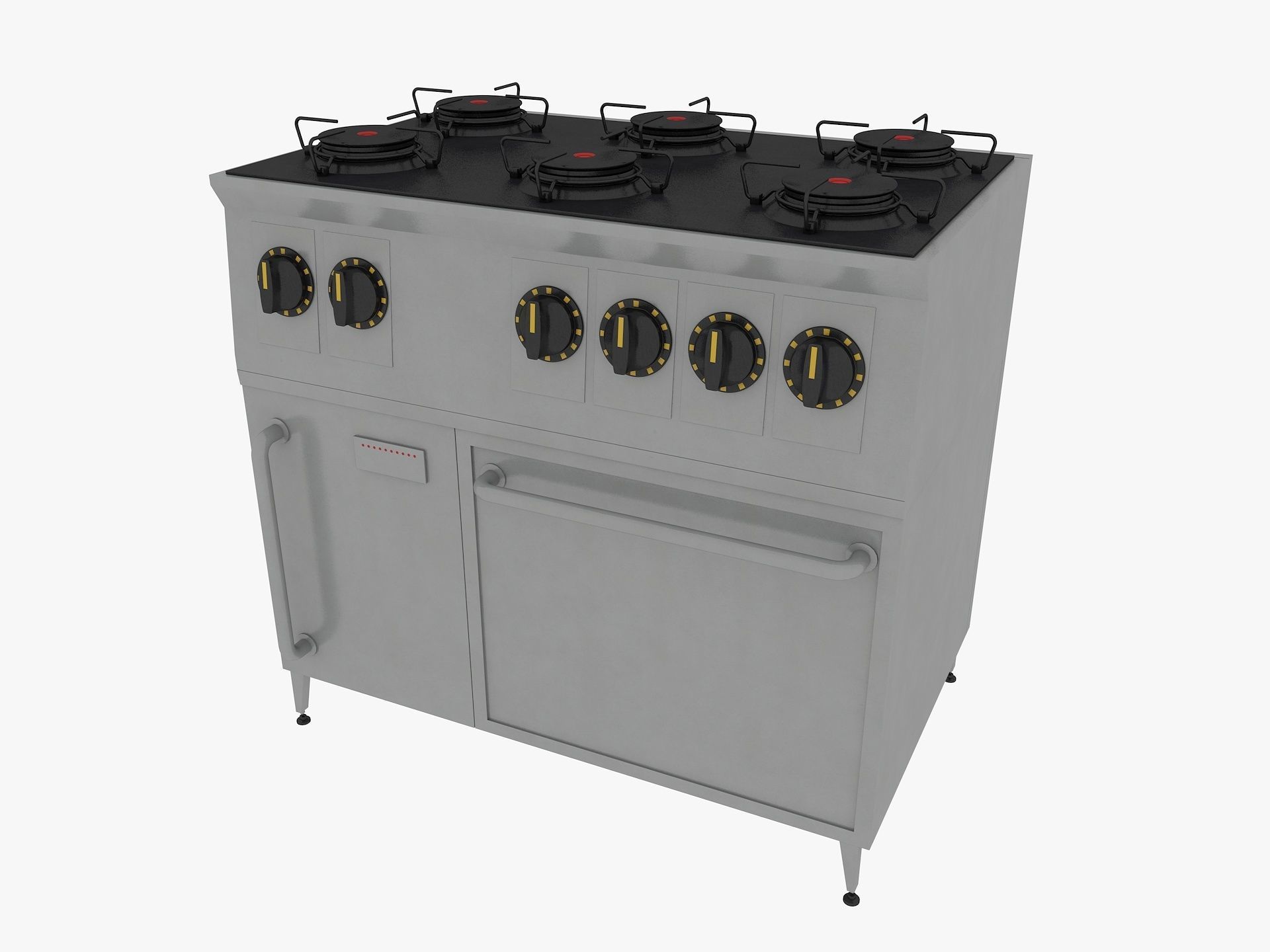 Commercial Kitchen Equipments 3D model_28