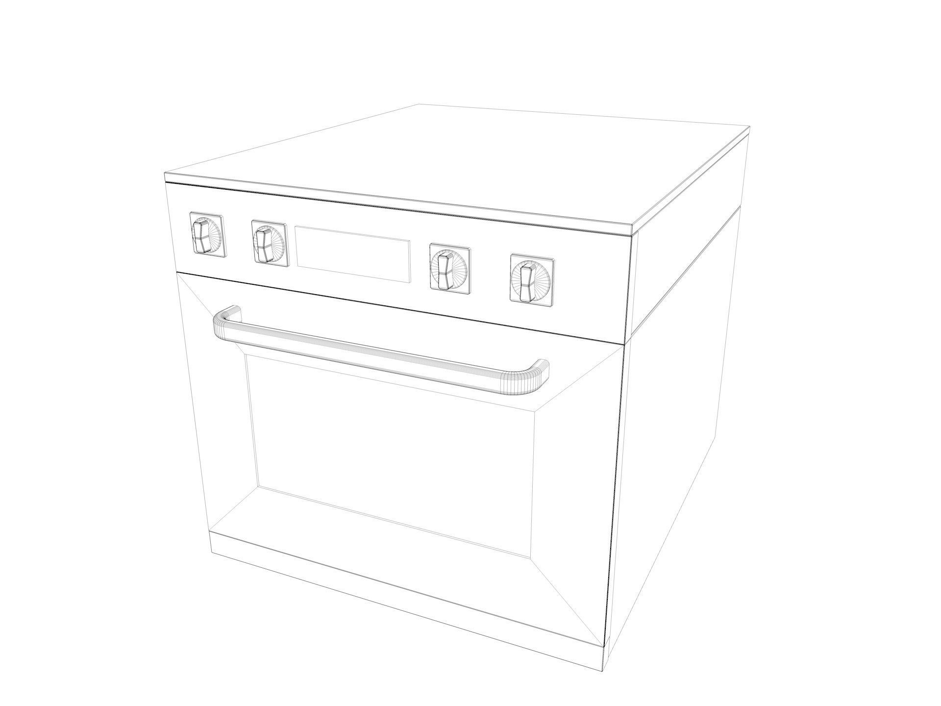 Commercial Kitchen Equipments 3D model_41