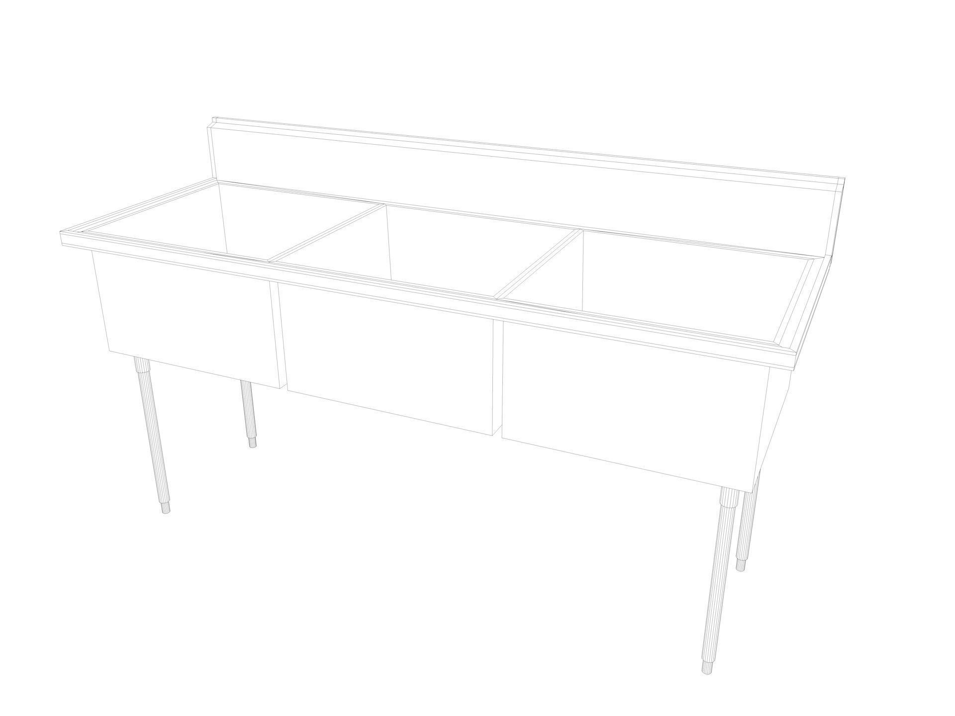 Commercial Kitchen Equipments 3D model_69