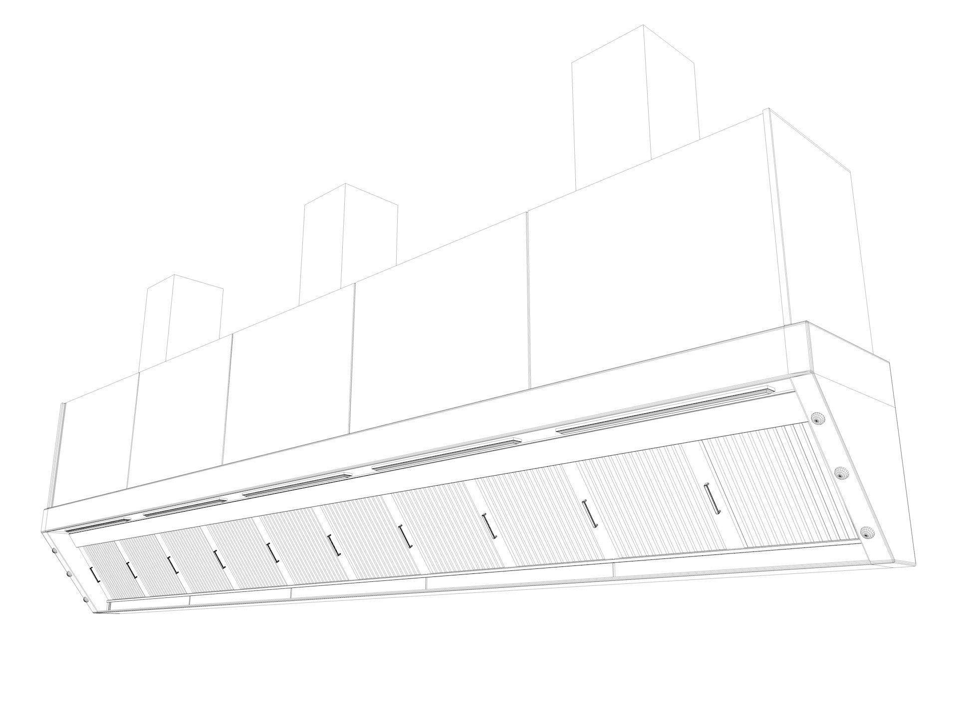 Commercial Kitchen Equipments 3D model_5