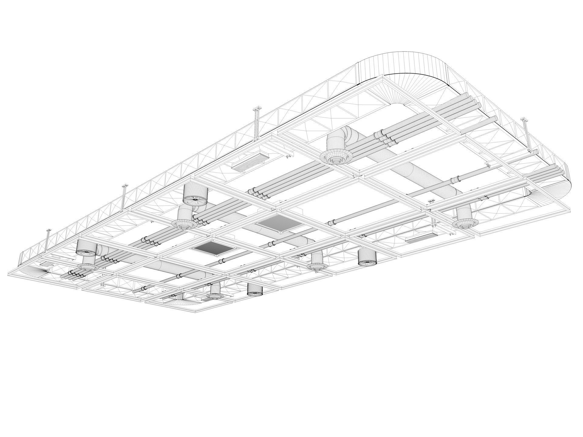 Commercial Kitchen Equipments 3D model_9