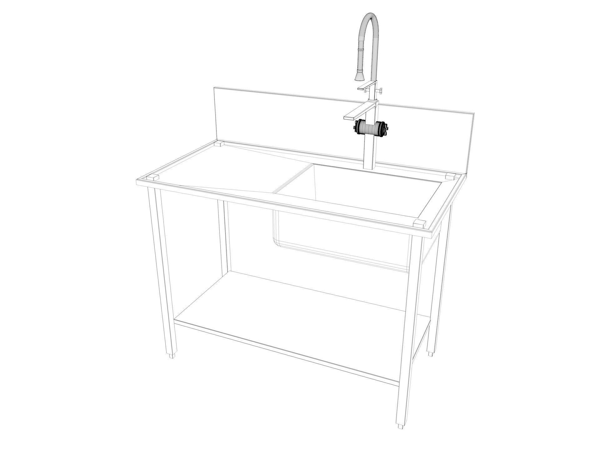 Commercial Kitchen Equipments 3D model_67