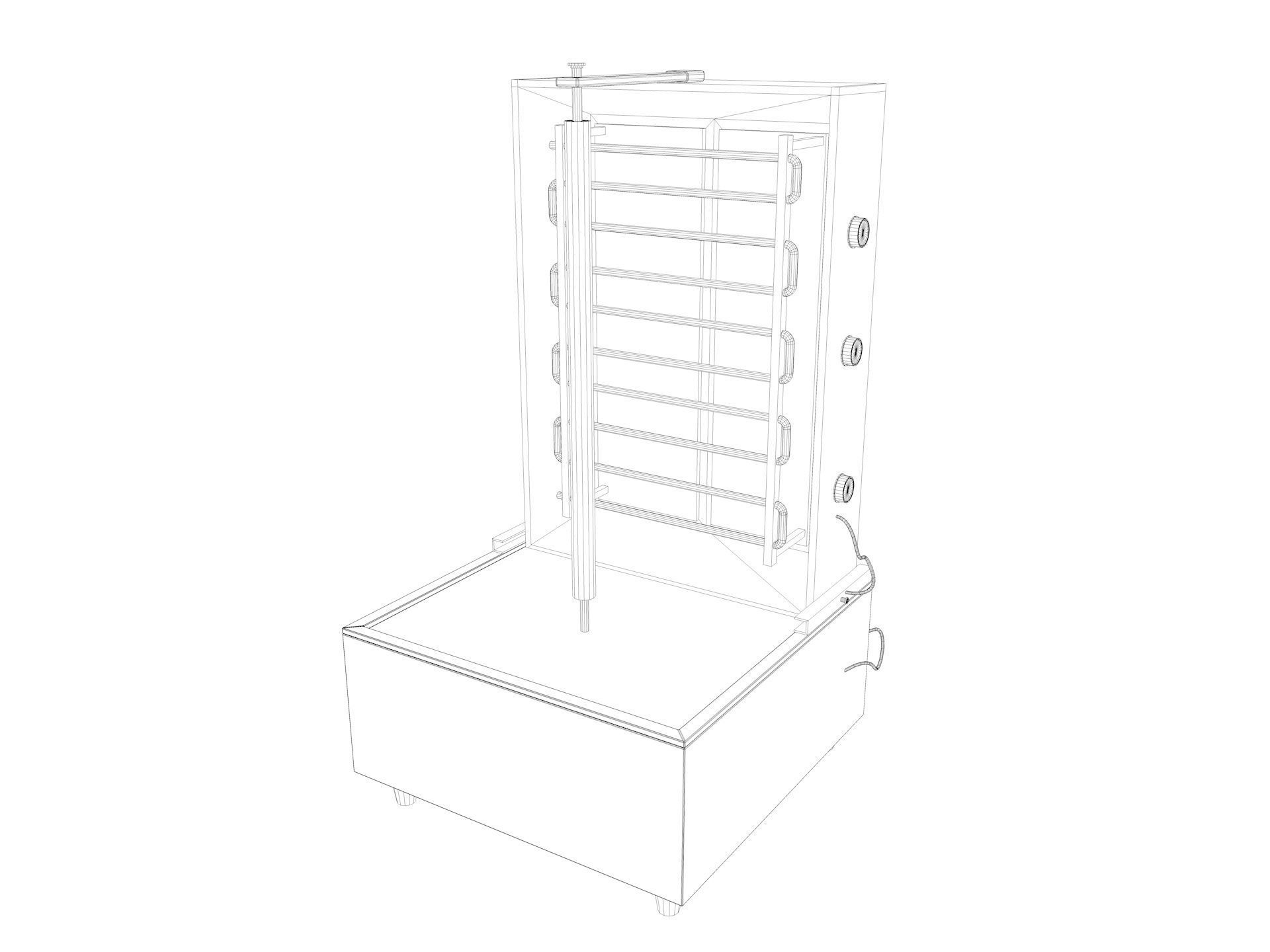 Commercial Kitchen Equipments 3D model_59