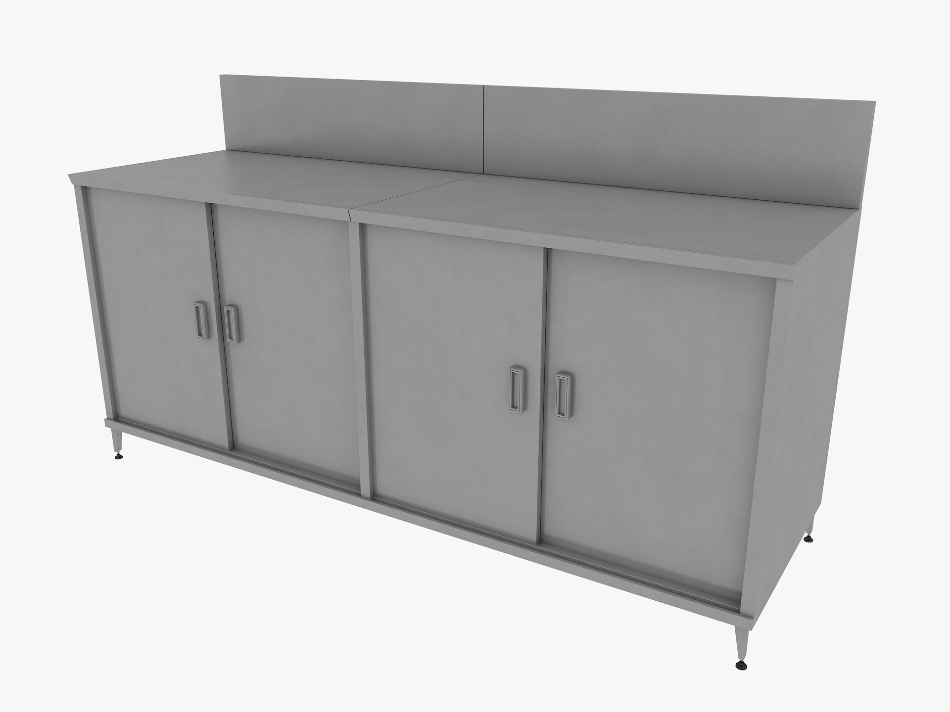 Commercial Kitchen Equipments 3D model_16