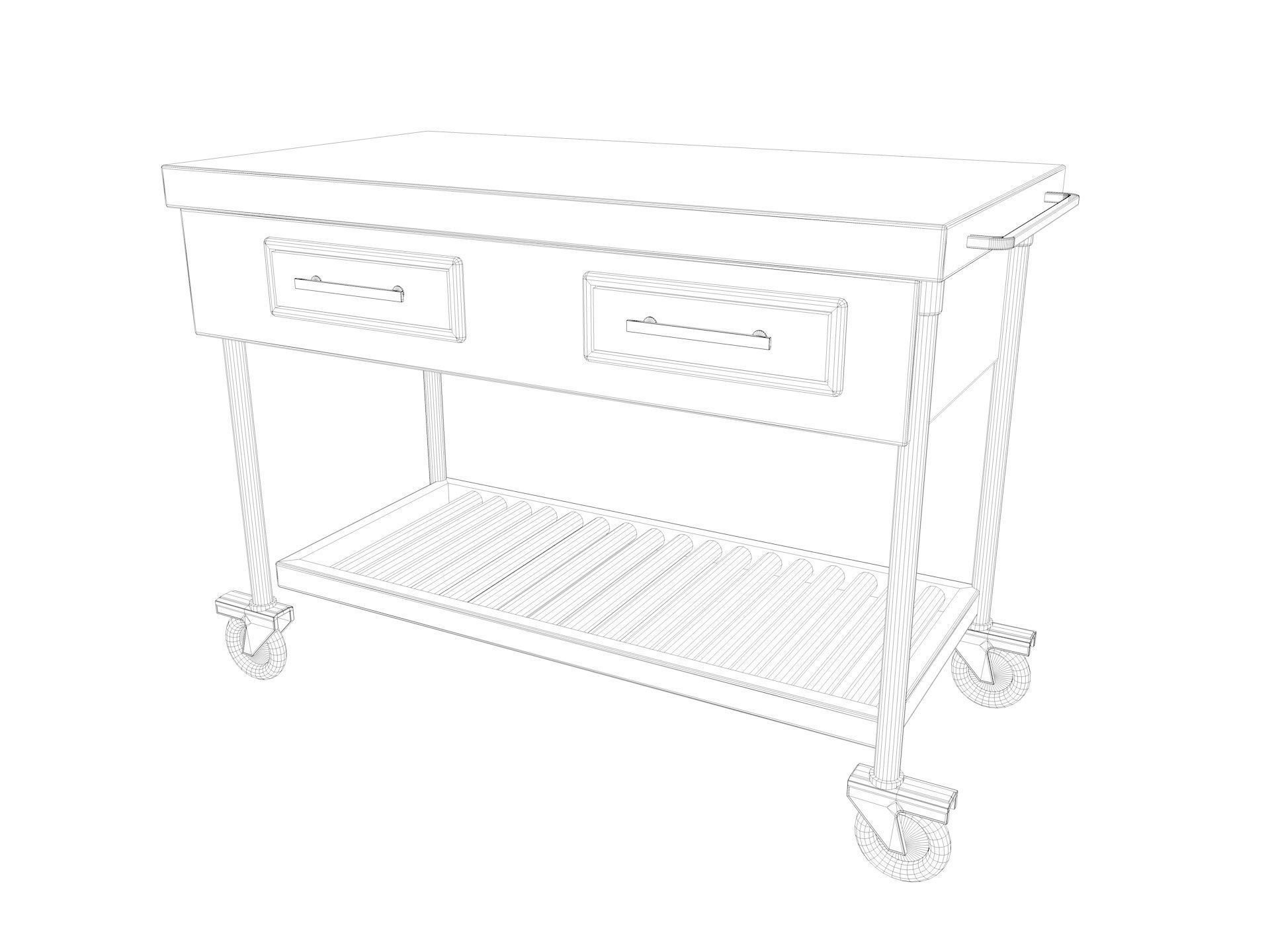 Commercial Kitchen Equipments 3D model_47