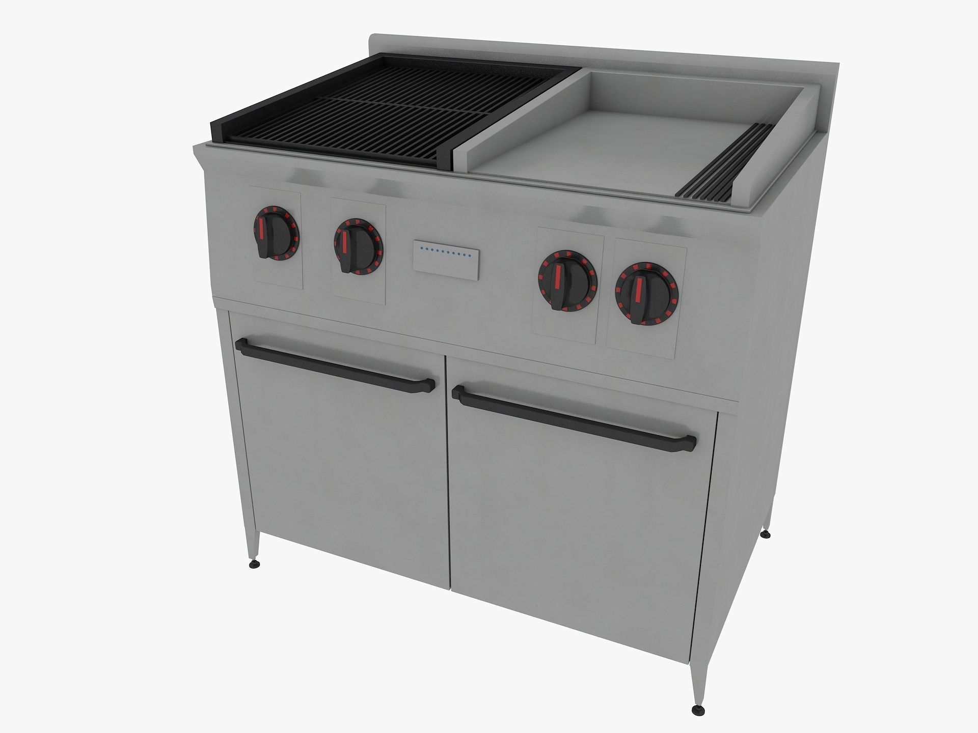 Commercial Kitchen Equipments 3D model_22