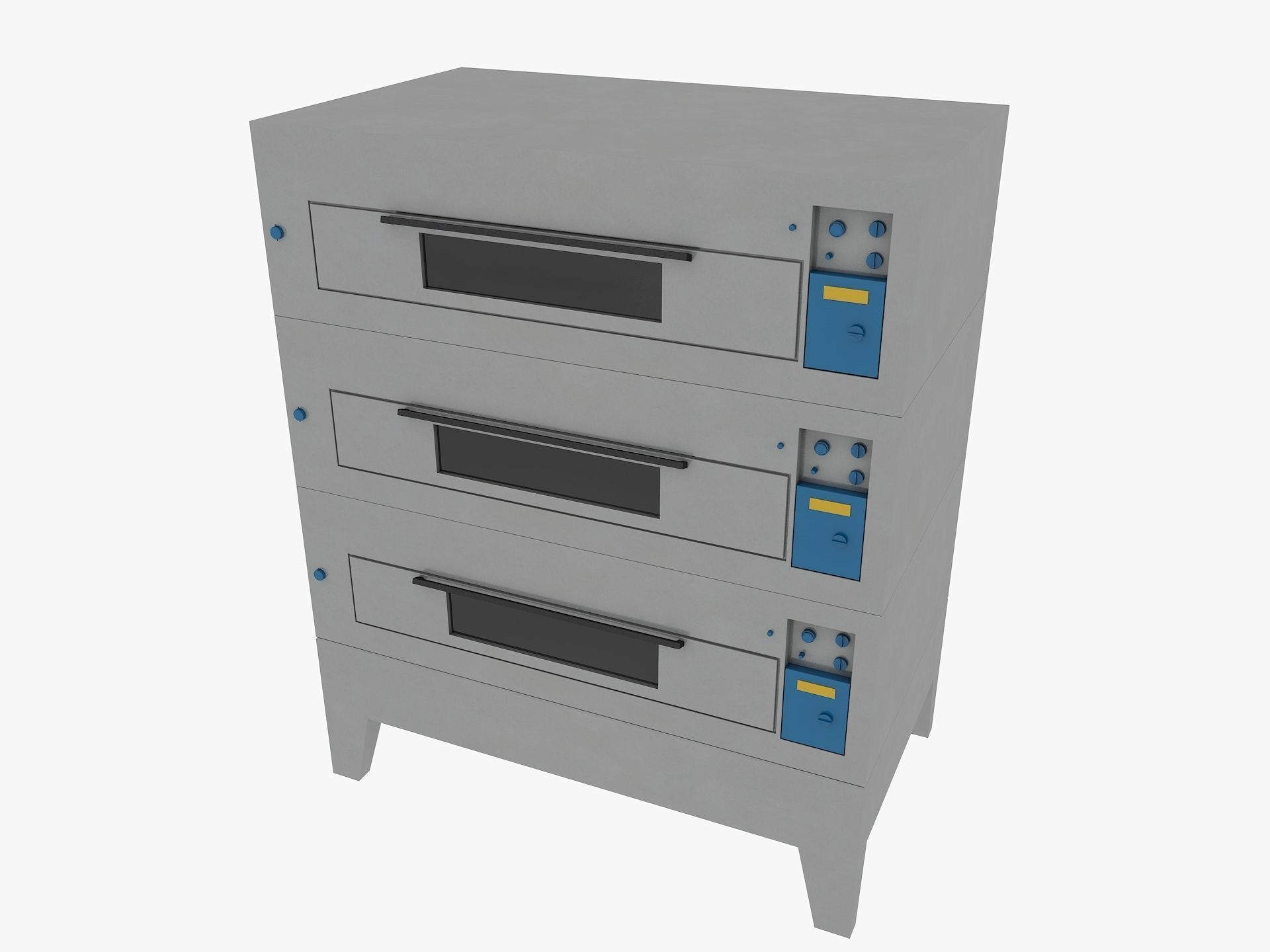 Commercial Kitchen Equipments 3D model_34