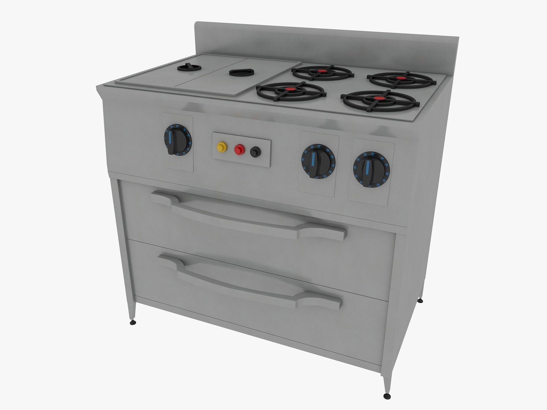 Commercial Kitchen Equipments 3D model_26