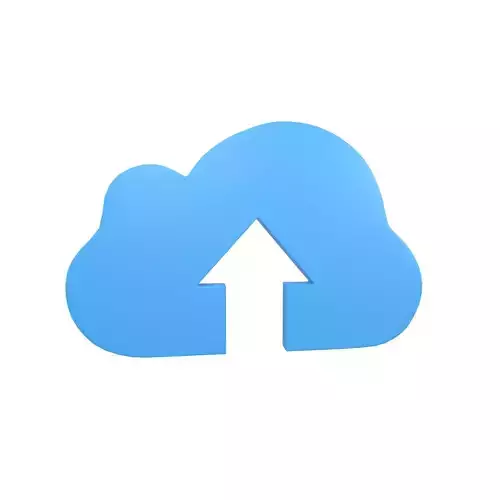 Cloud Upload Symbol v1 001