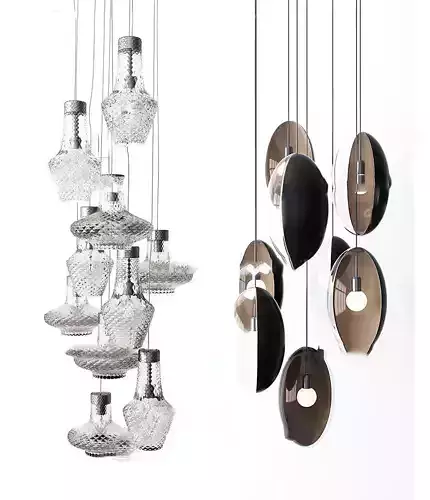 3D chandelier 3D model 03