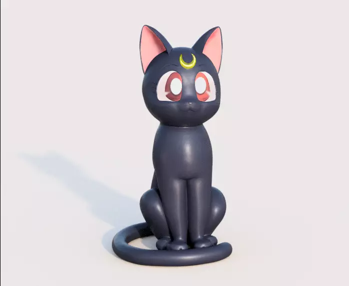 Luna from Sailor Moon 3D print model_0