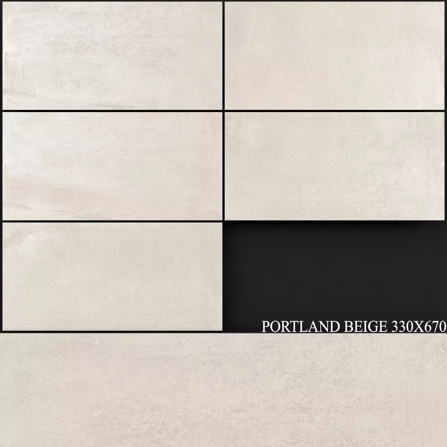 Keros Portland Beige 330x670 3D model_0