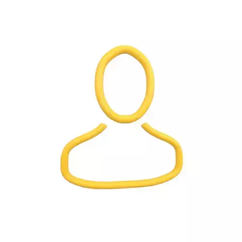 Human Symbol v1 004 Low-poly 3D model