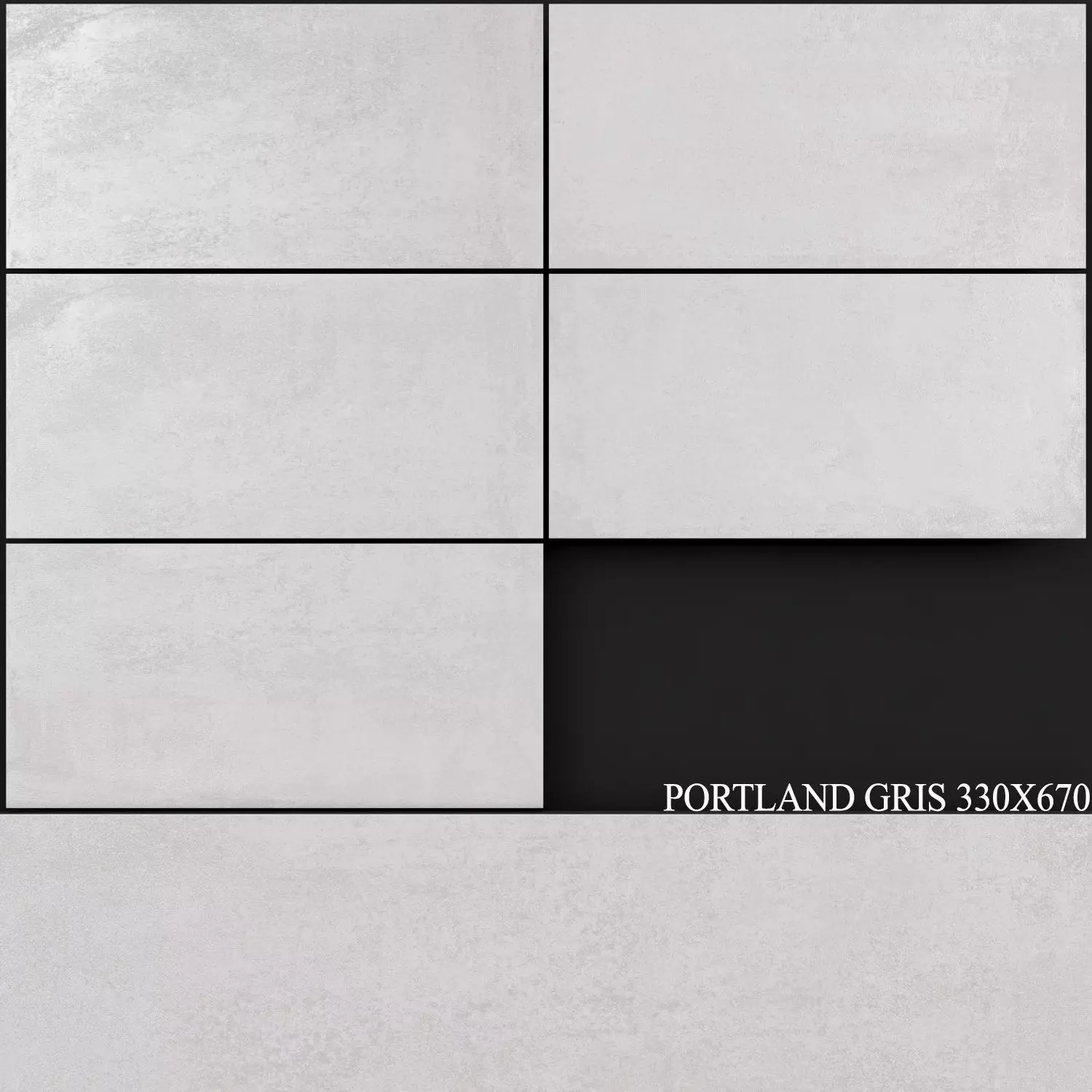 Keros Portland Gris 330x670 3D model_0