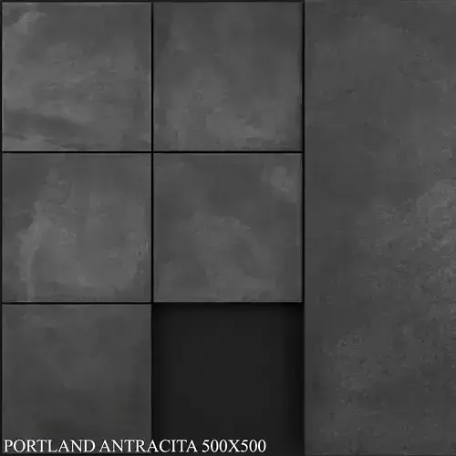 Keros Portland Antracita 500x500 3D model