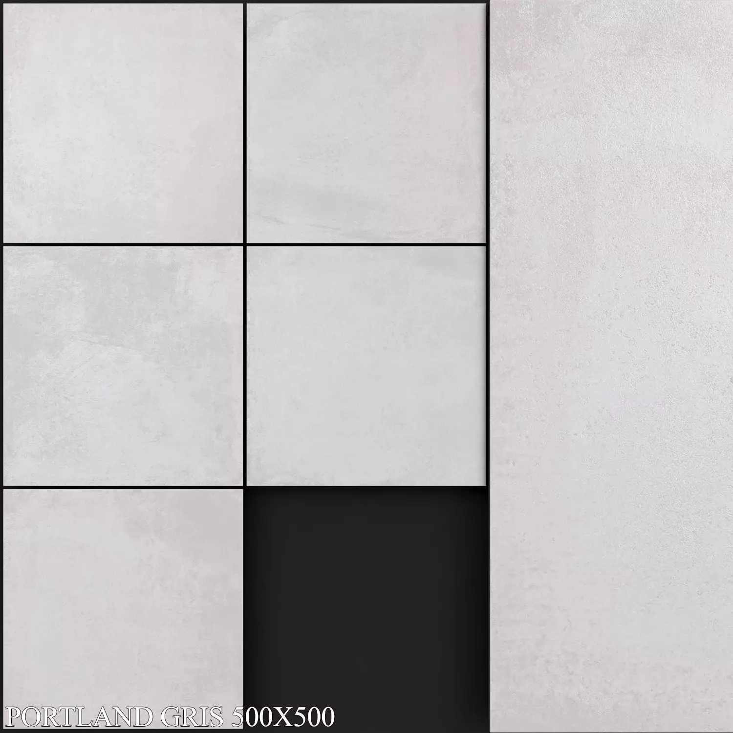 Keros Portland Gris 500x500 3D model_0