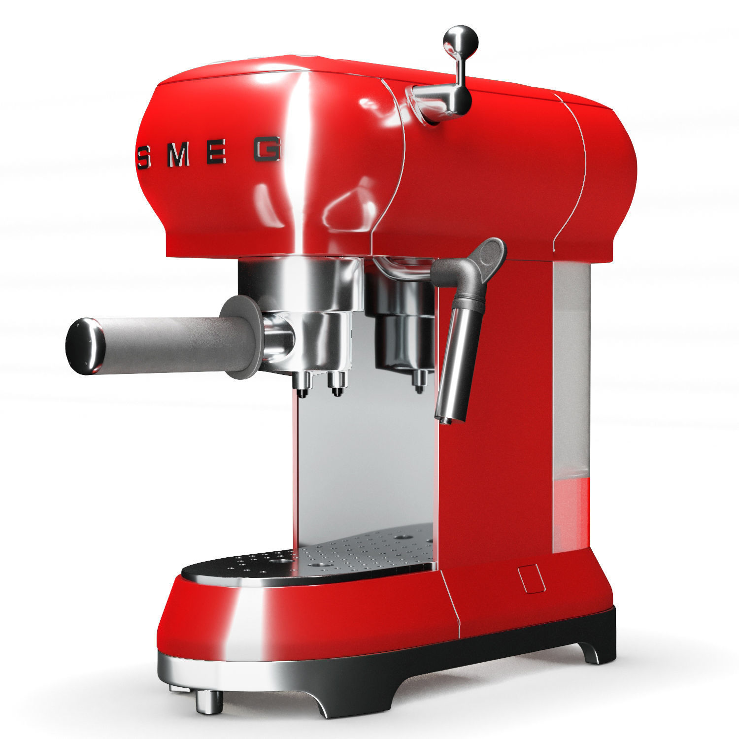 Smeg Espresso Coffee Machine 3D model_3