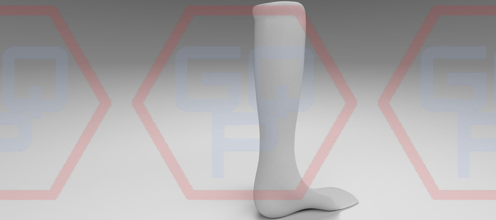 Orthopedic orthosis brace ankle foot AFO 3d Model 3D model_7