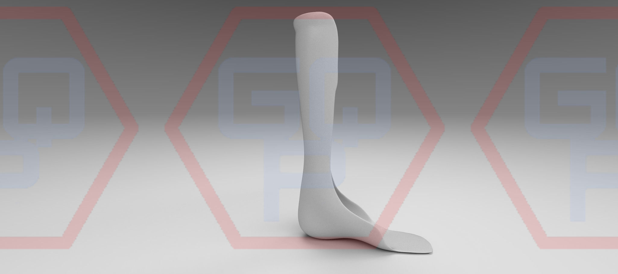 Orthopedic orthosis brace ankle foot AFO 3d Model 3D model_9