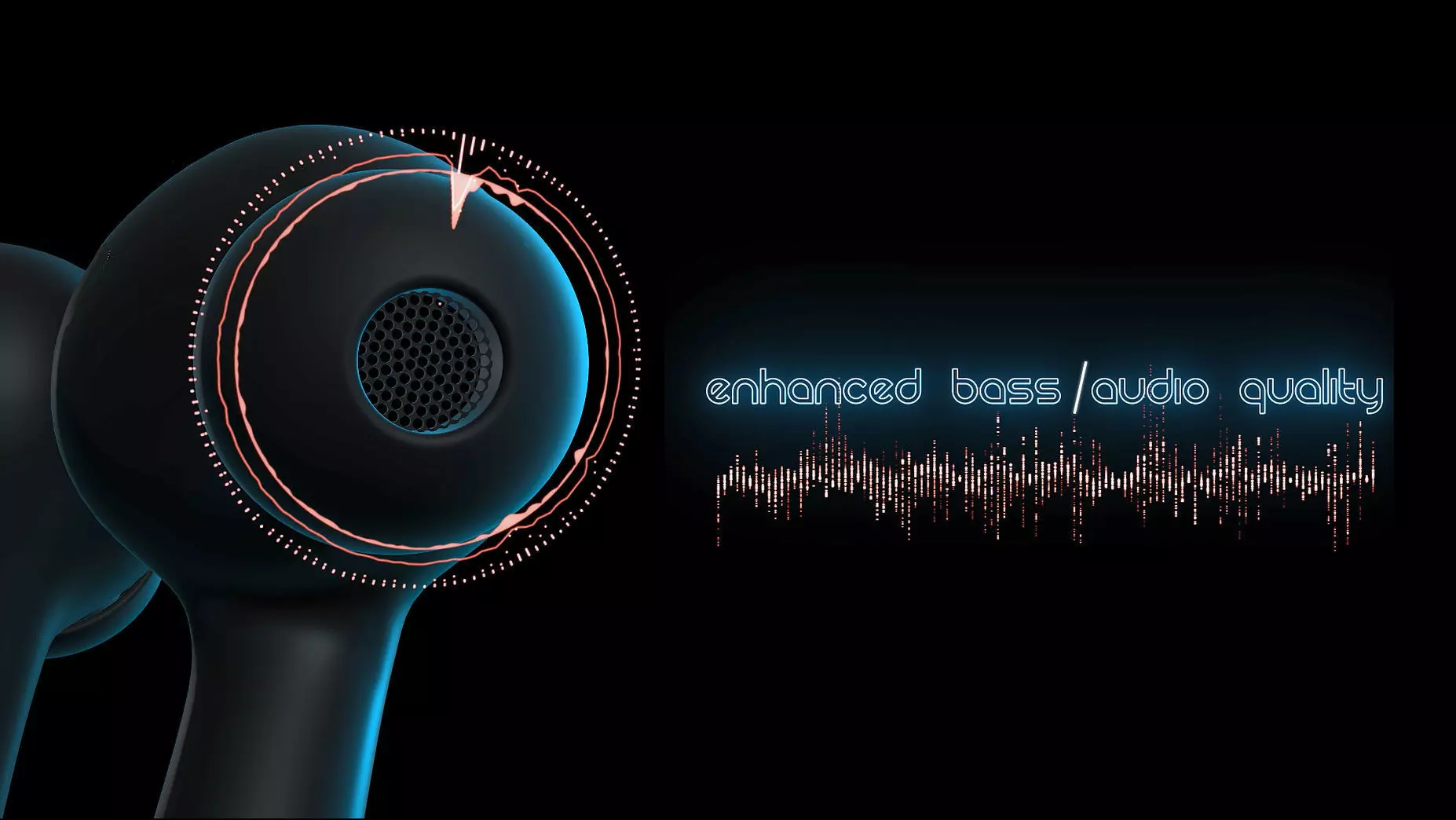 Earpode 3D model earphones with light Free low-poly 3D model