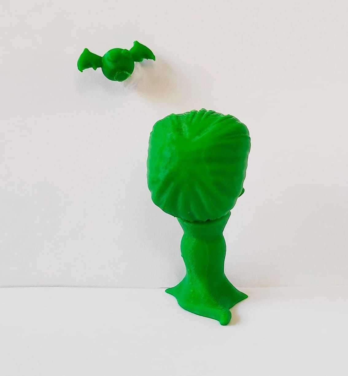 Halloween - Vampire and Bat 3D print model_4