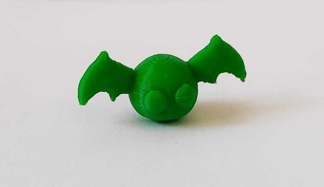 Halloween - Vampire and Bat 3D print model_6