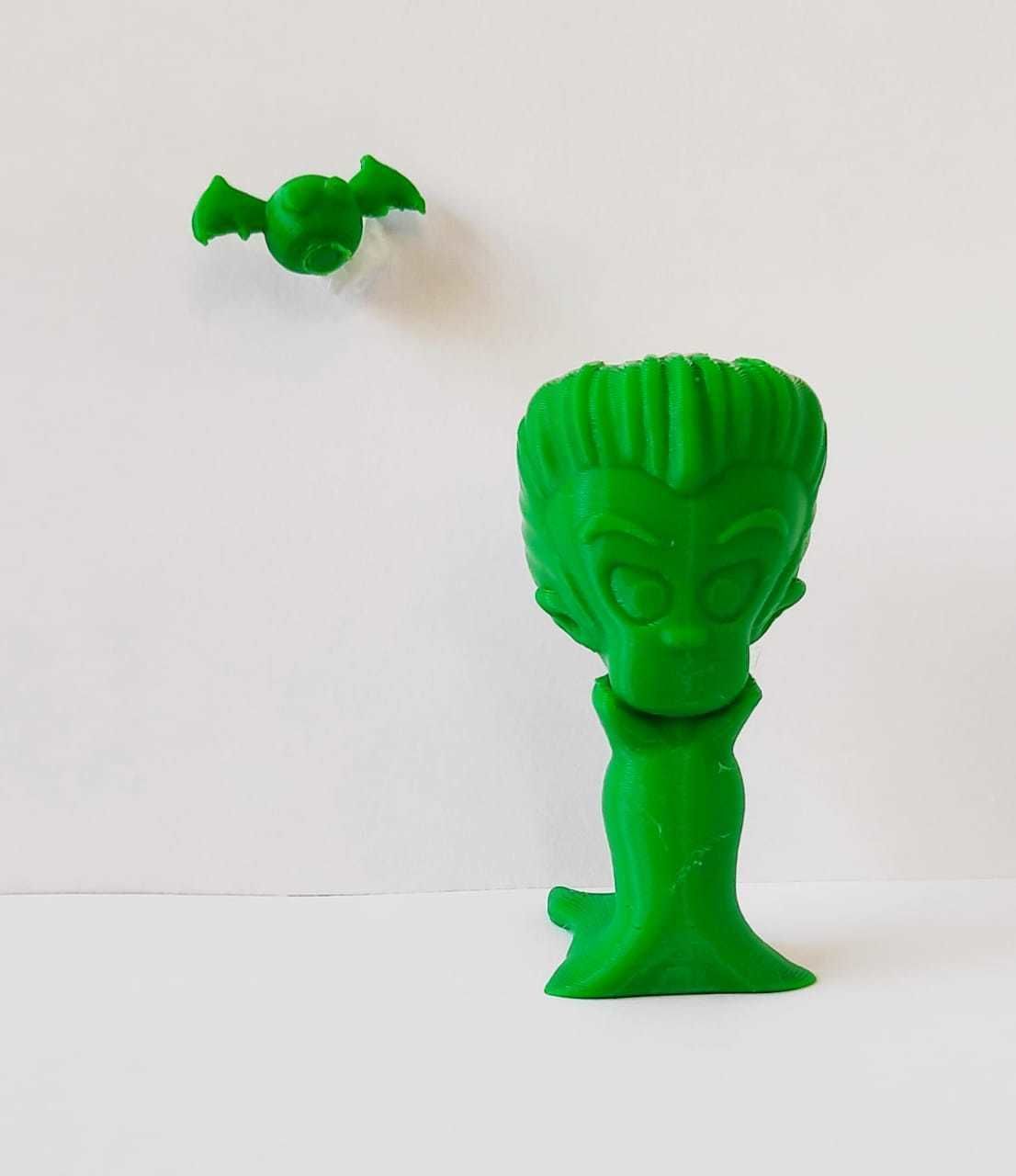 Halloween - Vampire and Bat 3D print model_2