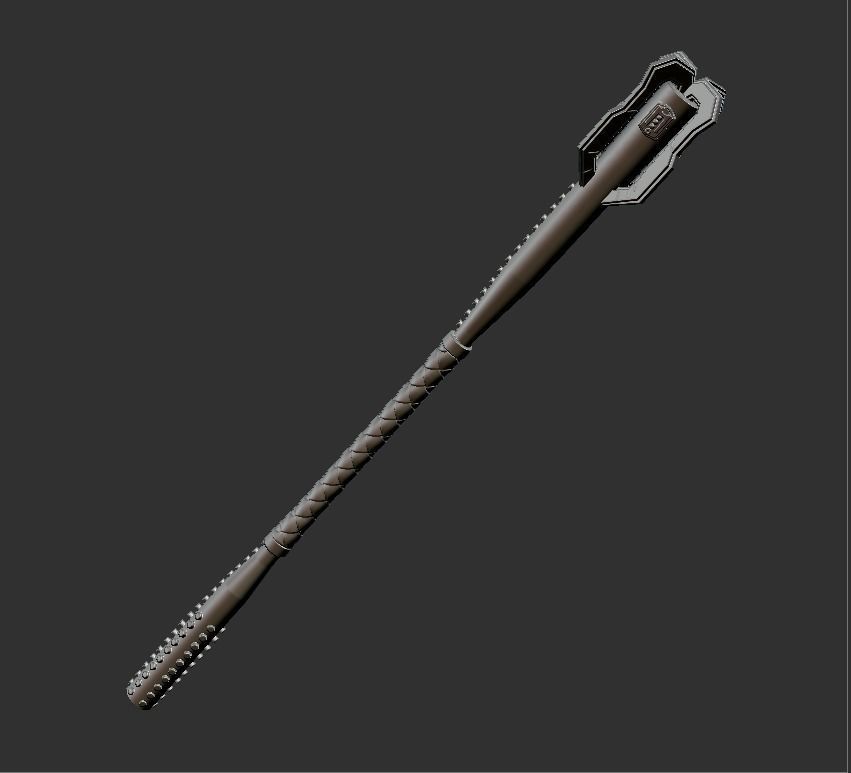 Knight of ren weapon custom 3D print model_7