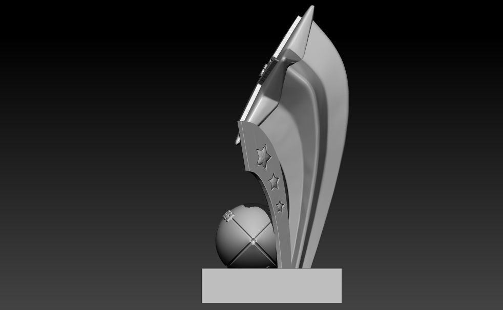 Dallas Cowboys statue - NFL -  American football 3D print model_5