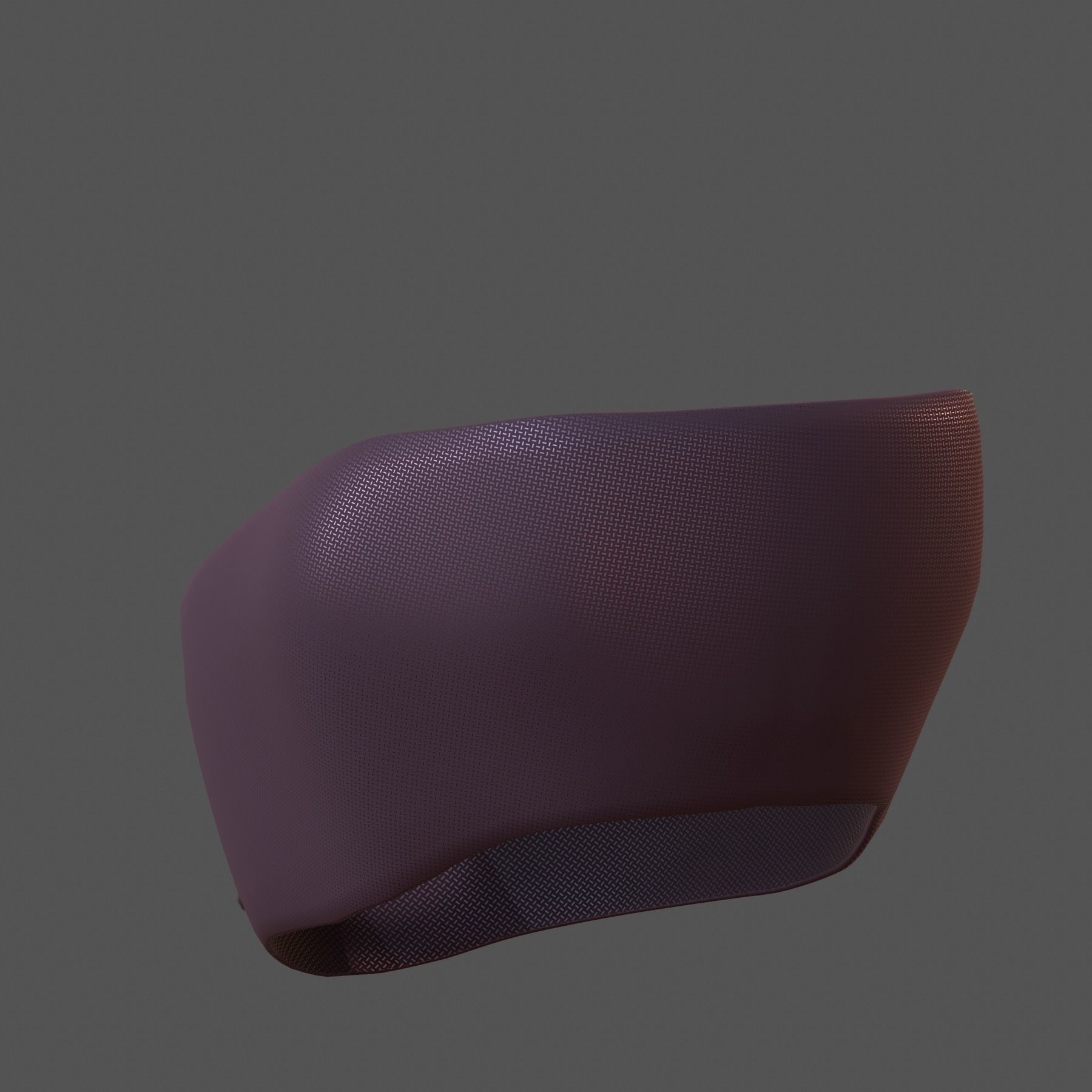 Gas mask helmet 3d model scifi Low-poly Low-poly 3D model_5