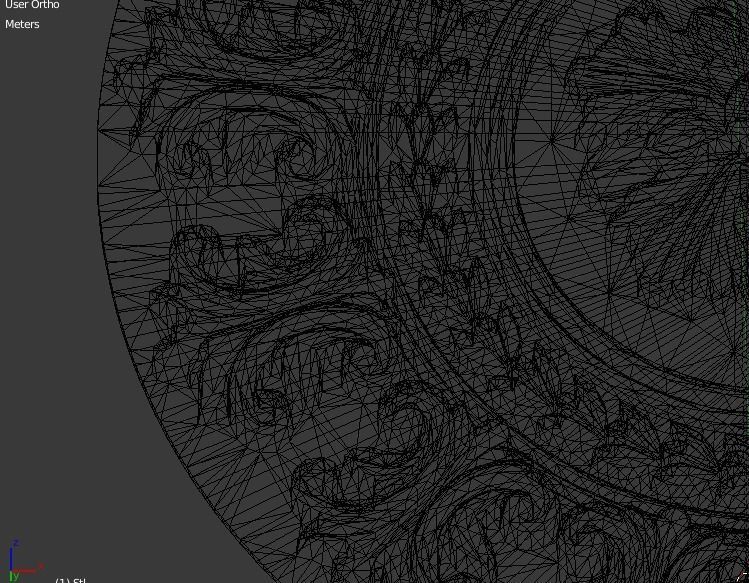 Classic decor ornament v-3D model17 3D model_5