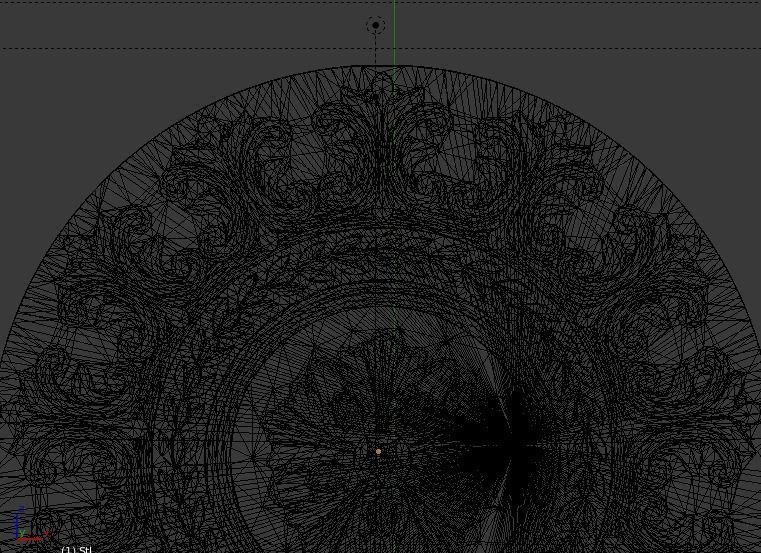 Classic decor ornament v-3D model17 3D model_3