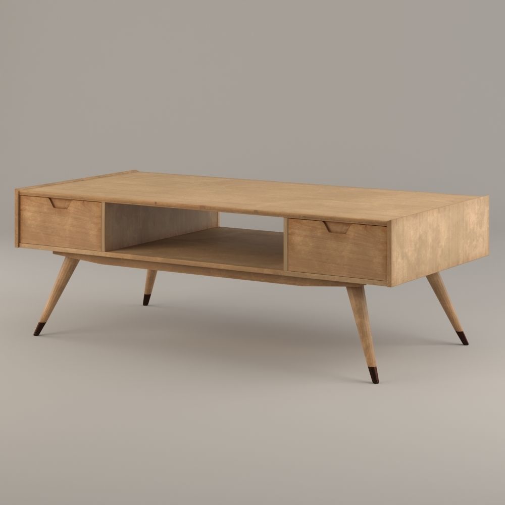 BOLIG COFFEE TABLE Low-poly 3D model_1