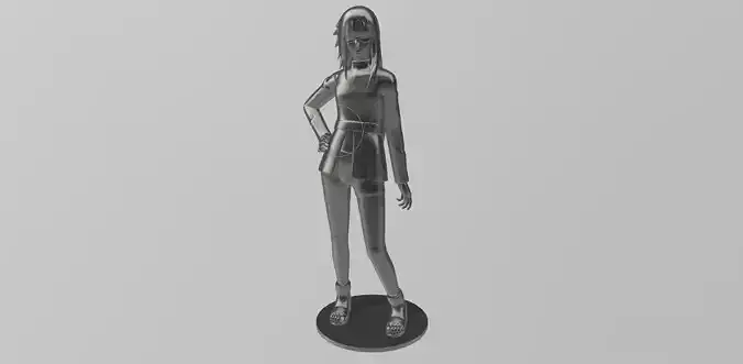 Karin from Shippuden 3D print model