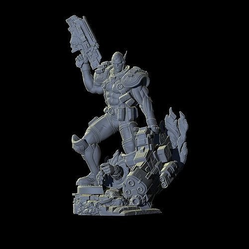 Fan Art - Cable 3D print model
