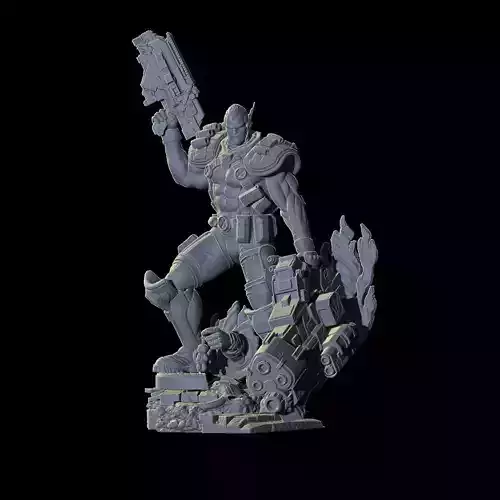 Fan Art - Cable 3D print model