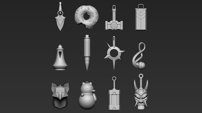Valorant Printable Gunbuddy 3D print model
