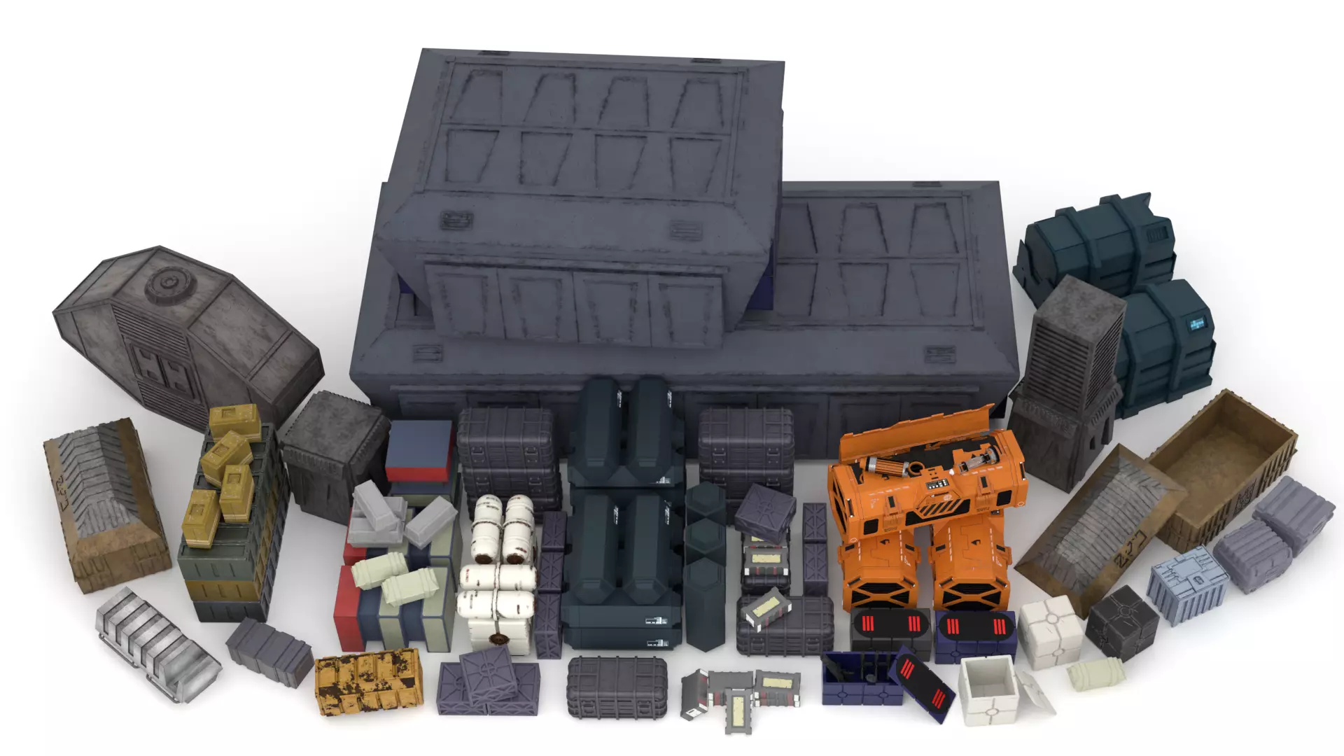 Star Wars Crate collection 1-6 scale Hottoys _4