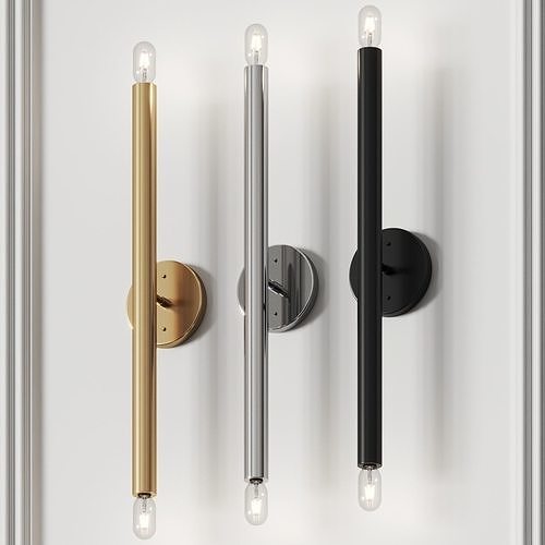 Vortice Wall Lamps 3D model